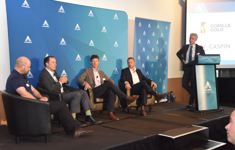 WA exploration leaders discuss gold momentum, tin opportunity, rare earth processing challenges and regulatory pressures at the AMEC Meet the Explorers Breakfast.