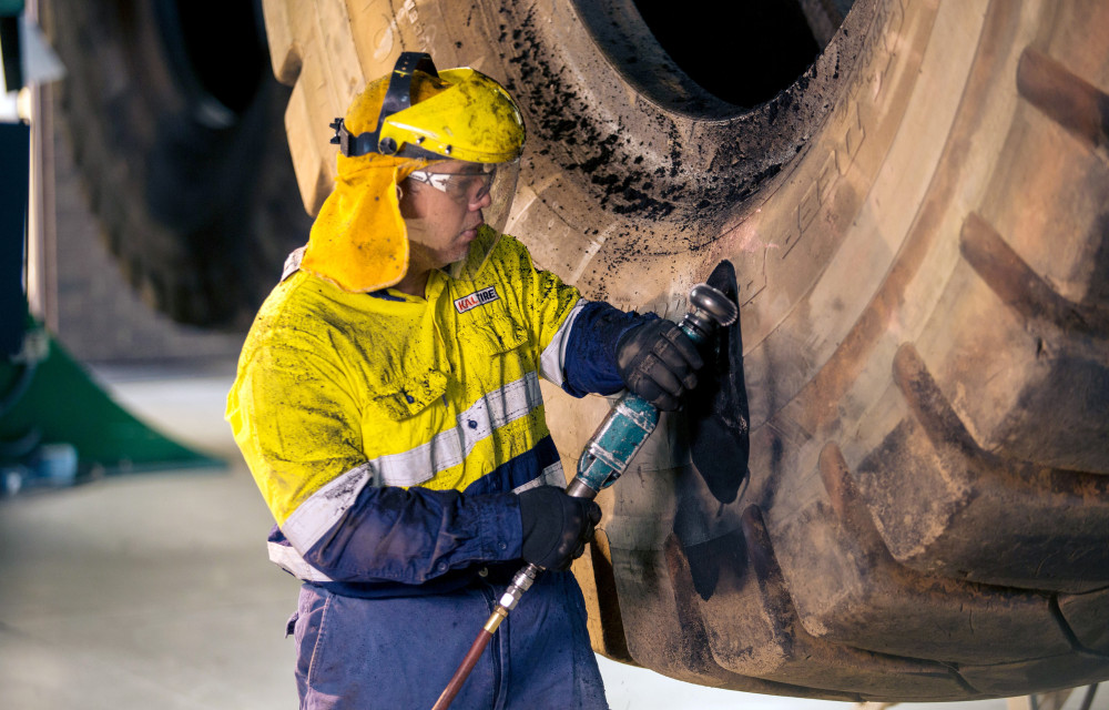 Kal Tire’s verified Maple Program puts a carbon number on tyre repairs mines already make for safety and cost.